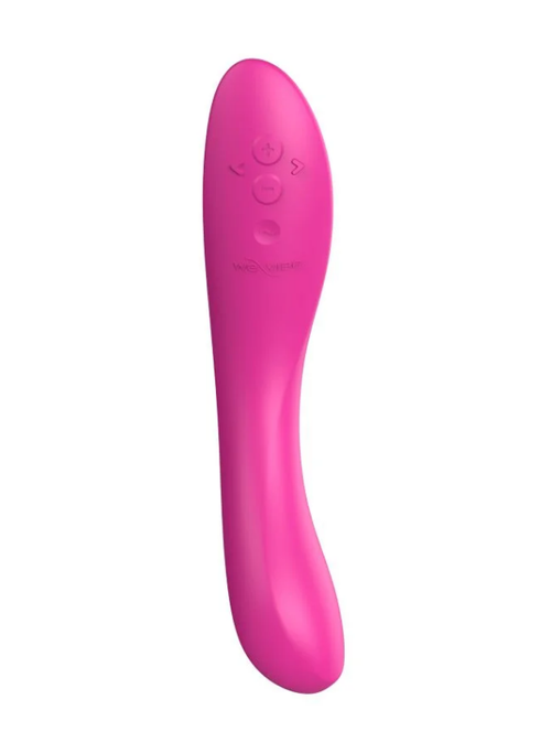 We-Vibe Rave 2 App-Controlled Silicone G-Spot Vibrator Bold Pink