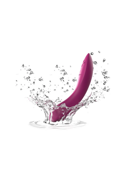 We-Vibe Rave 2 App-Controlled Silicone G-Spot Vibrator Bold Pink