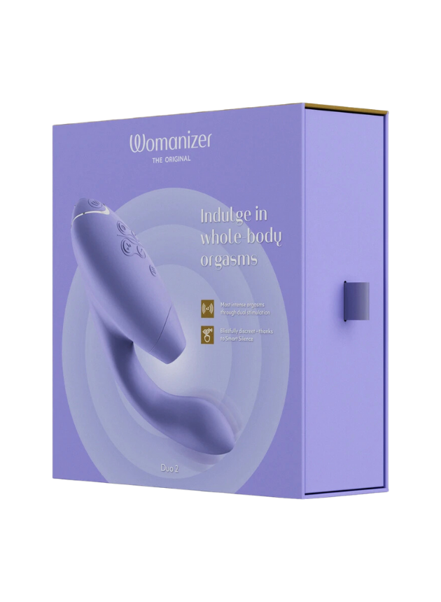 Womanizer Duo 2 Pleasure Air Clitoral Stimulator and G-spot Vibrator