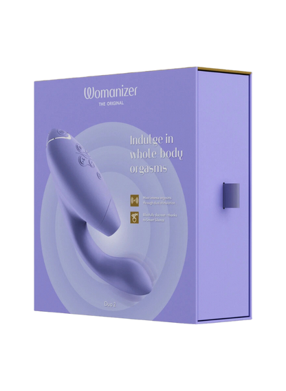 Womanizer Duo 2 Pleasure Air Clitoral Stimulator and G-spot Vibrator