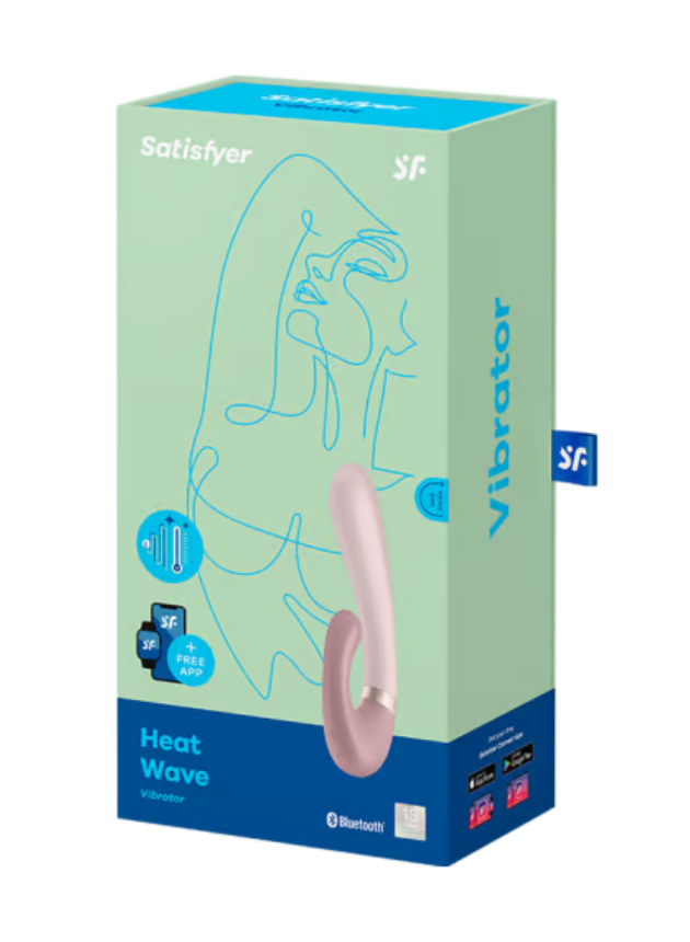 Satisfyer Heat Wave App-Controlled G-Spot Vibrator Mauve