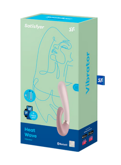 Satisfyer Heat Wave App-Controlled G-Spot Vibrator Mauve