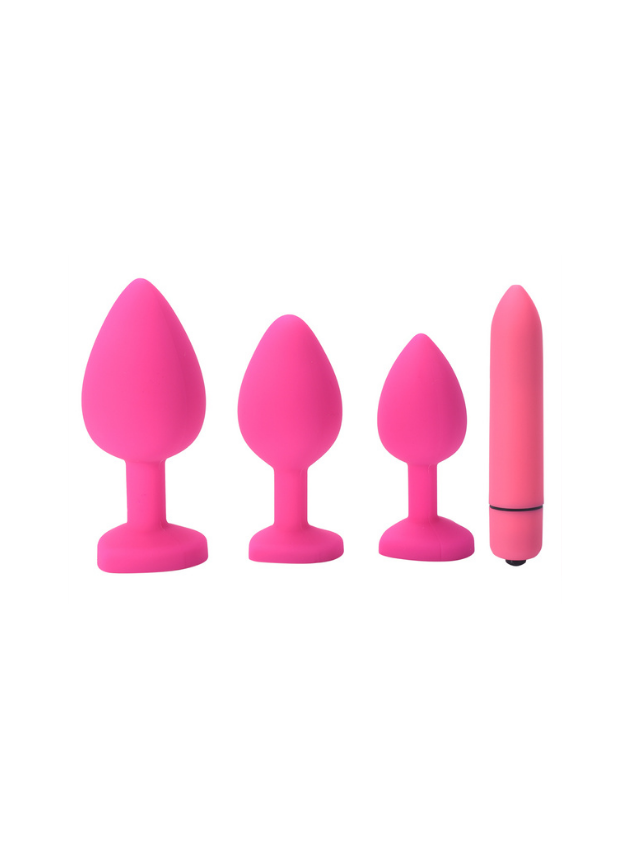 NOTI We Love Heart Butt Plug Set