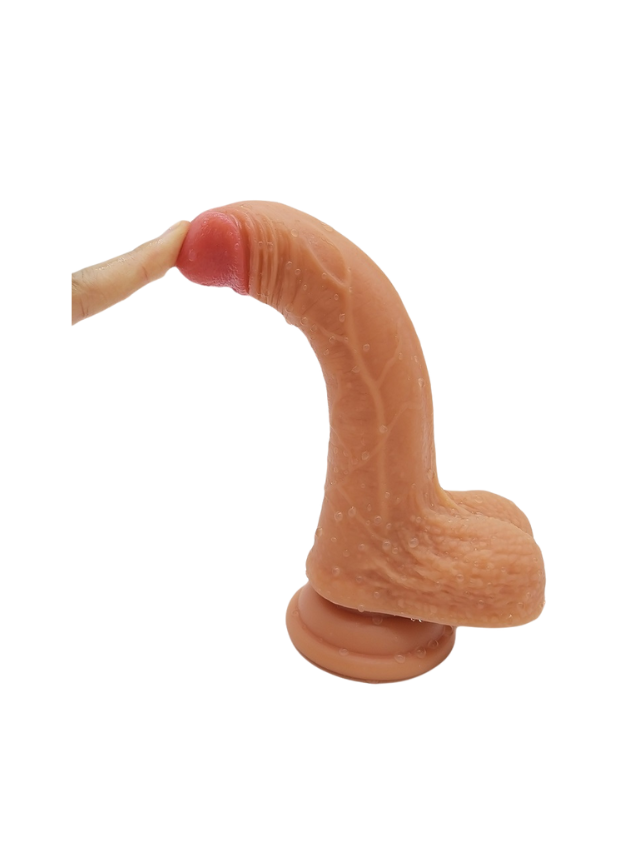 Dilly Classic Realistic Luxy Dildo With Suction Cup 18 cm Flesh