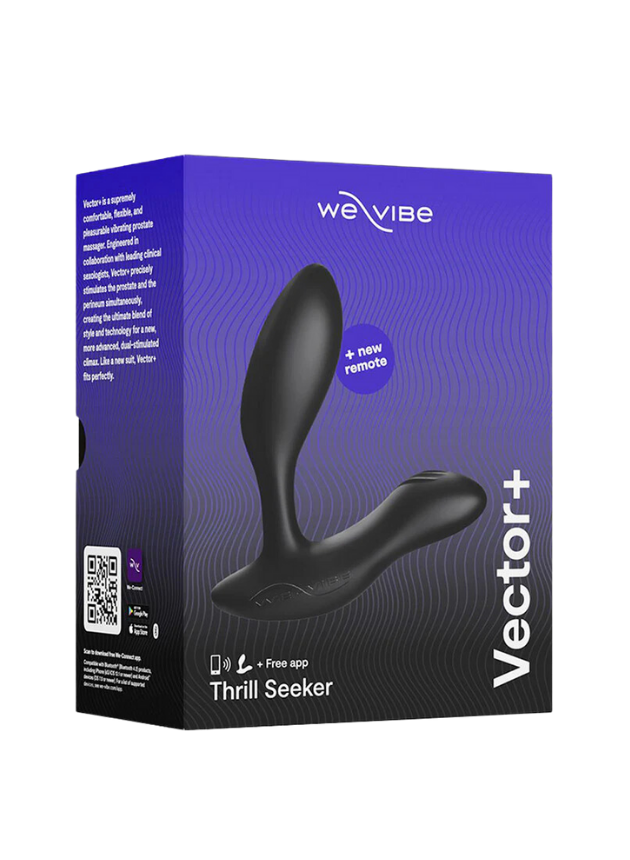 We Vibe Vector+ App-Controlled Vibrating Prostate Massager