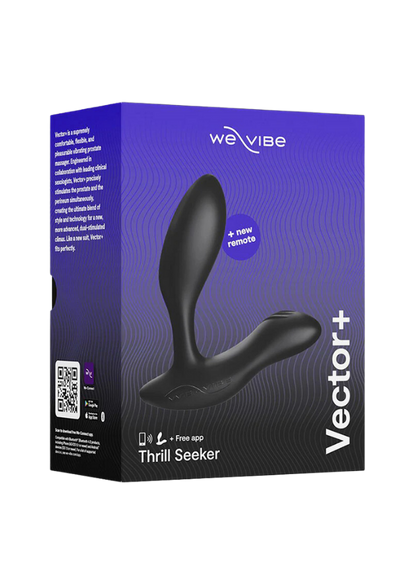 We Vibe Vector+ App-Controlled Vibrating Prostate Massager