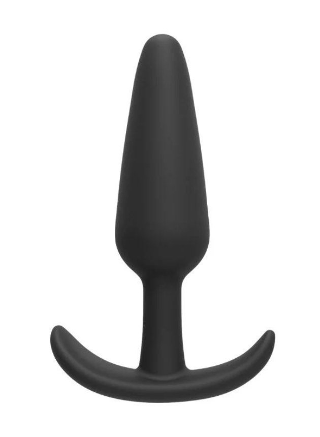 NOTI Noir Beginner Butt Plug with Curved base