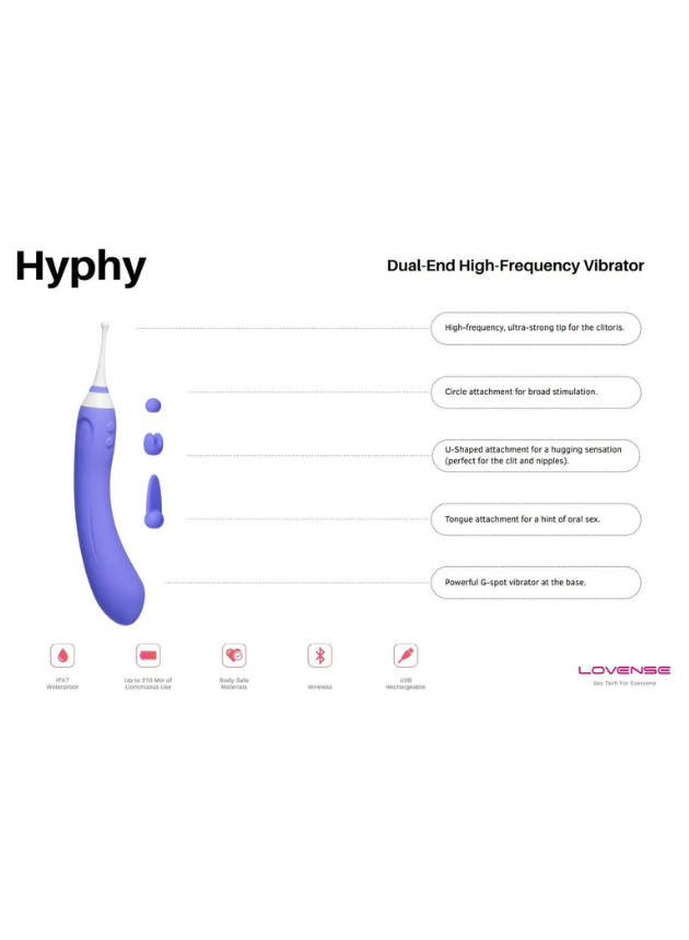 Lovense Hyphy Dual End High Frequency