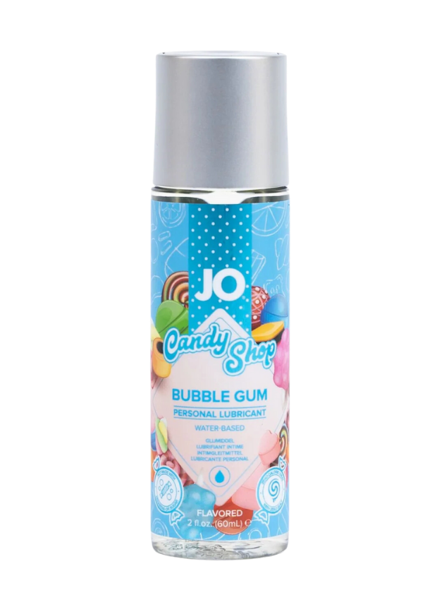 JO Candy Shop H2O Bubblegum Lubricant Holiday Flavours 60 ml