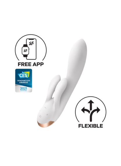 Satisfyer Double Flex App-Controlled Rabbit Vibrator