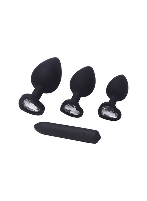 NOTI We Love Heart Butt Plug Set