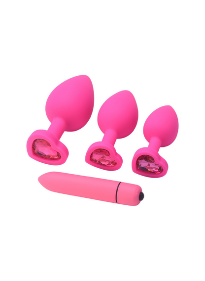 NOTI We Love Heart Butt Plug Set