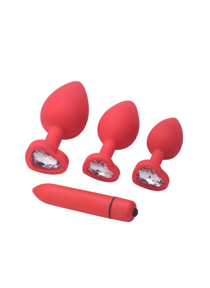 NOTI We Love Heart Butt Plug Set