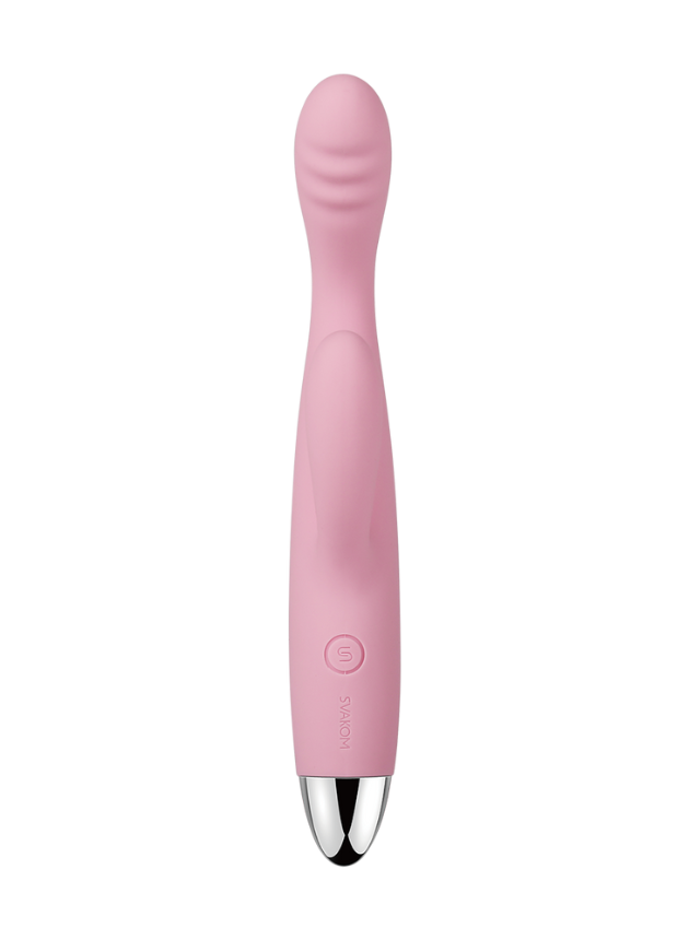 Svakom Cici+ Dual Motor G-Spot & Clitoris Vibrator Pale Pink