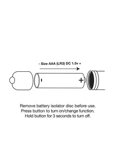 Rocks-Off Touch of Velvet Bullet Vibrator (90 mm)