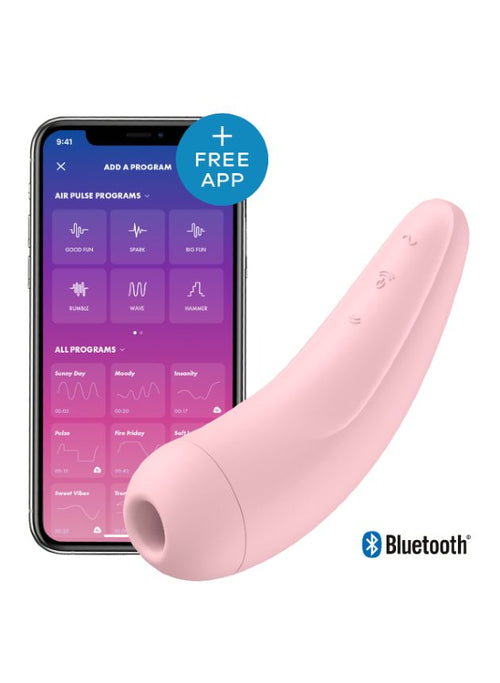 Satisfyer Curvy 2+ App-Controlled Clitoral Stimulator