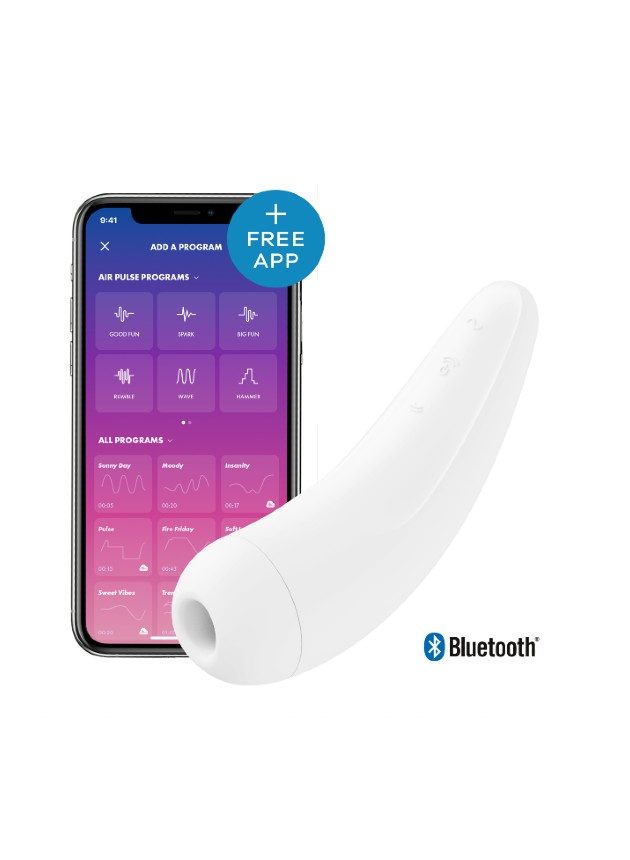 Satisfyer Curvy 2+ App-Controlled Clitoral Stimulator