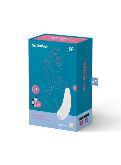 Satisfyer Curvy 2+ App-Controlled Clitoral Stimulator