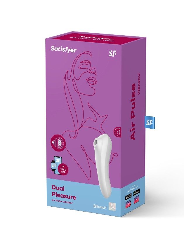 Satisfyer Dual Pleasure App-Controlled Clitoral Stimulator