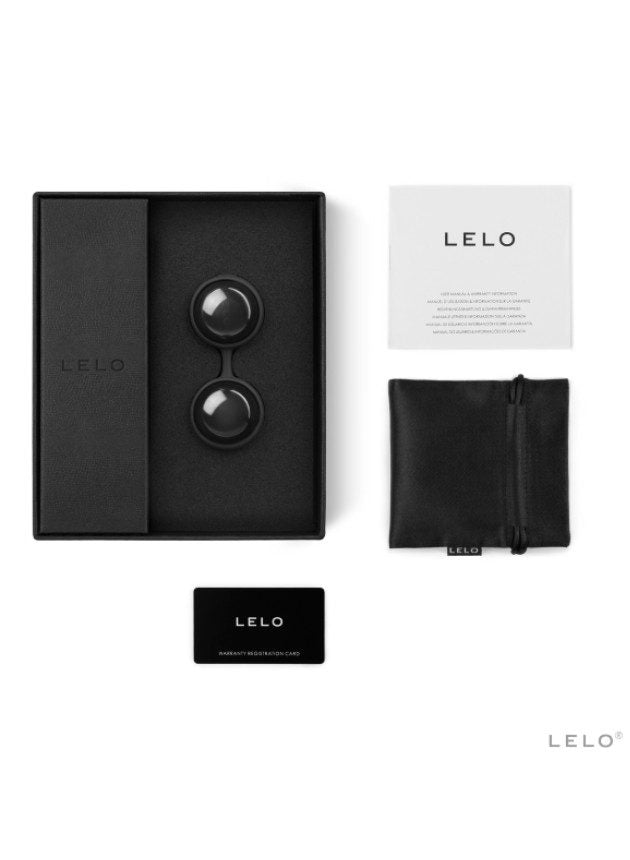 Lelo Beads Noir Weighted Vaginal Kegel Beads (n-n-3)