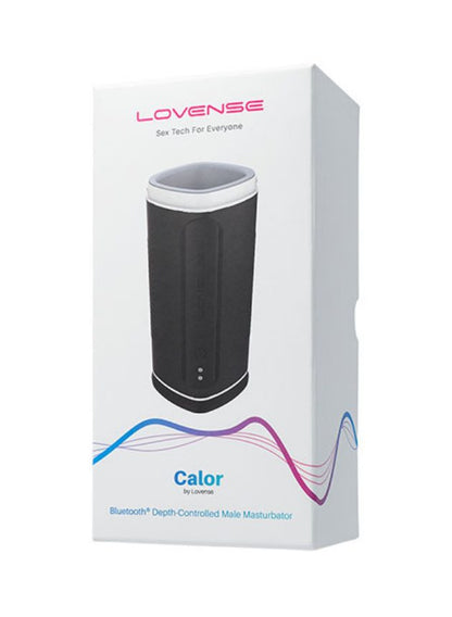 Lovense Calor Depth Controlled Heating Male Masturbator (black-n-5)