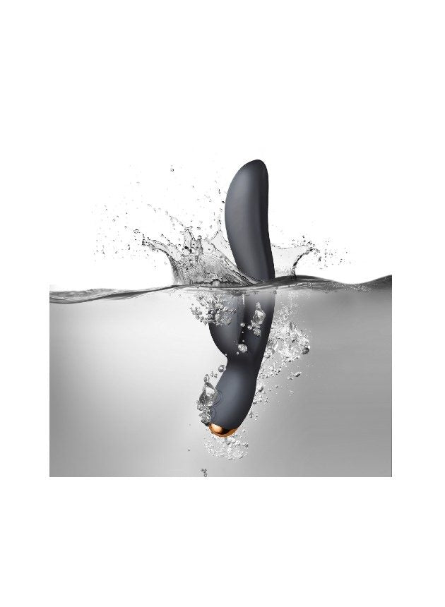 Rocks Off Regala Black 10 Speed A Spot Rabbit Vibrator (black-n-2)