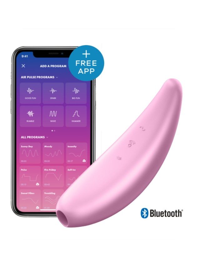 Satisfyer Curvy 3 App Controlled Clitoral Stimulator (n-n-1)