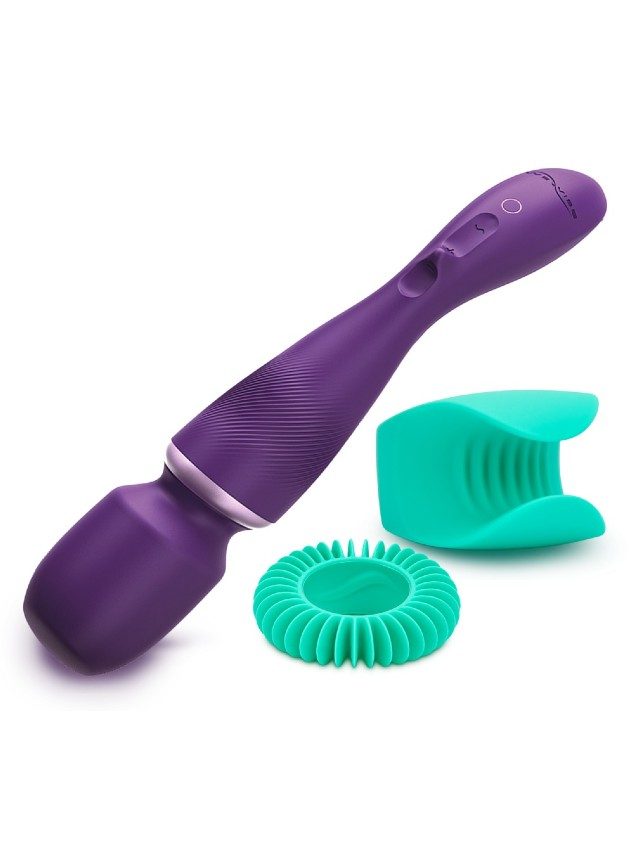 We Vibe Wand Cordless Body Massager And Vibrator Set (n-set-2)