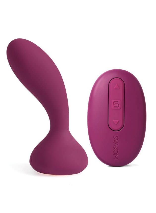 Svakom Julie Remote Controlled Vibrating Butt Plug (n-n-1)