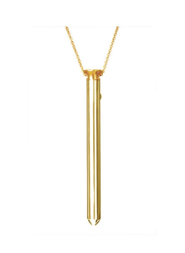 Crave Vesper Vibrator Necklace Gold (gold-n-1)