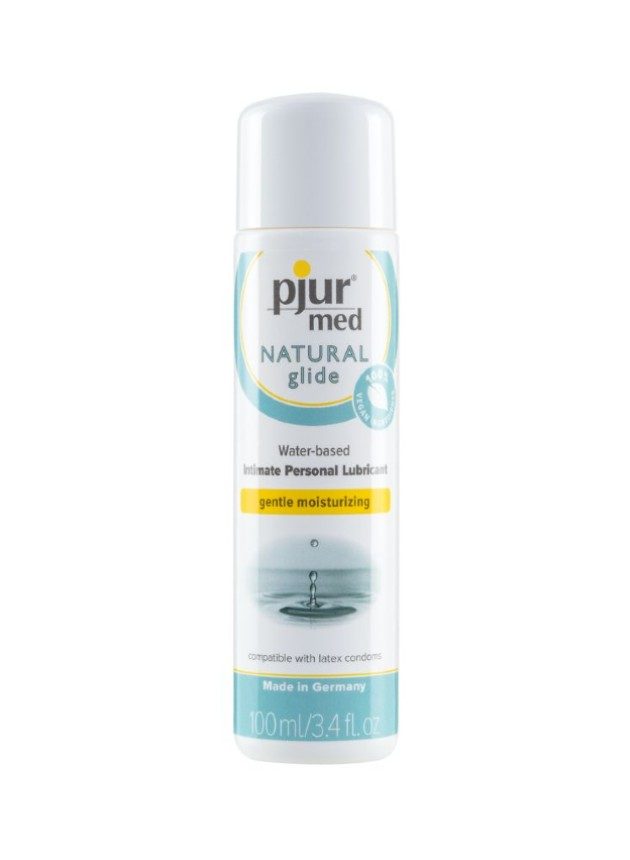 Pjur Med Natural Glide Waterbased Lubricant 100 Ml (n-100 ml-1)