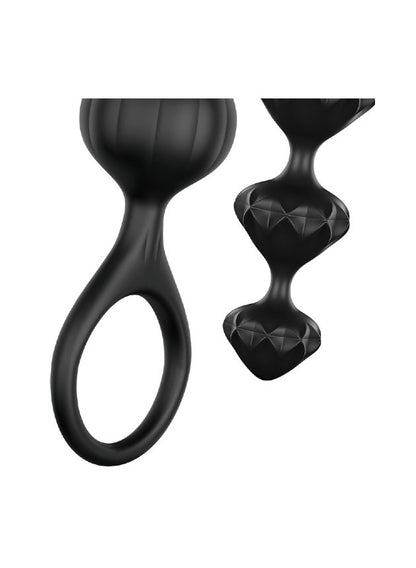 Satisfyer Love Beads (Set Of 2) (black-set-3)