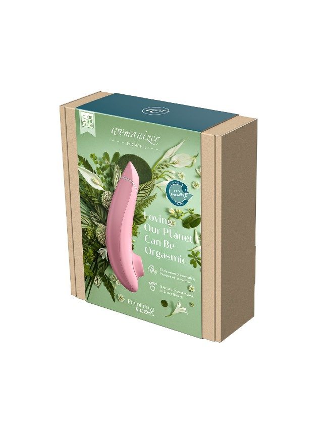 Womanizer Premium Eco Clitoral Stimulator (pink-n-6)