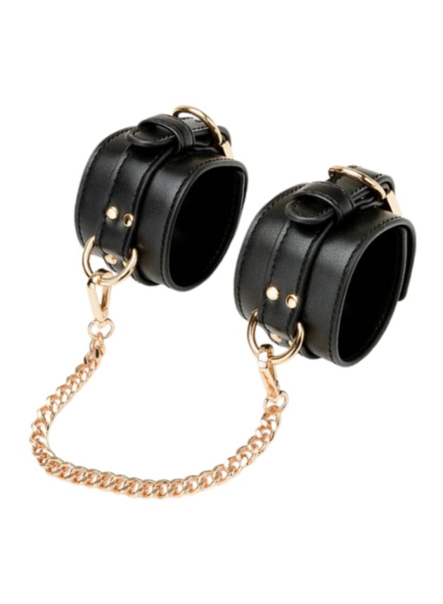 Obei Bound To Seduce Real Leather Handcuff (black-n-1)