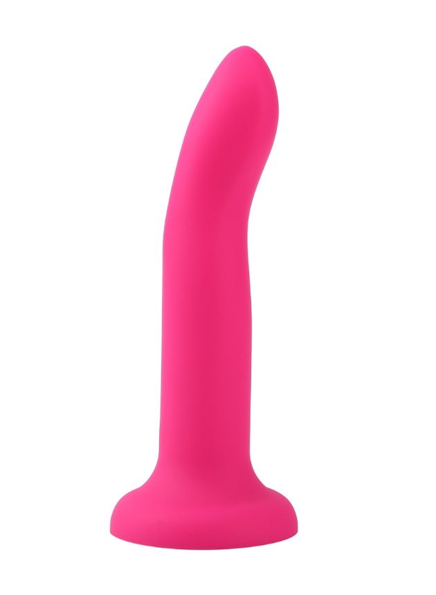 Dilly Hue Smooth Flexible Dildo Rose 20 Cm (rose-20 cm-1)