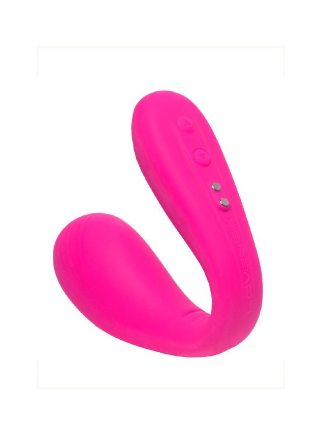 Lovense Dolce App Controlled Dual Vibrator (pink-n-2)