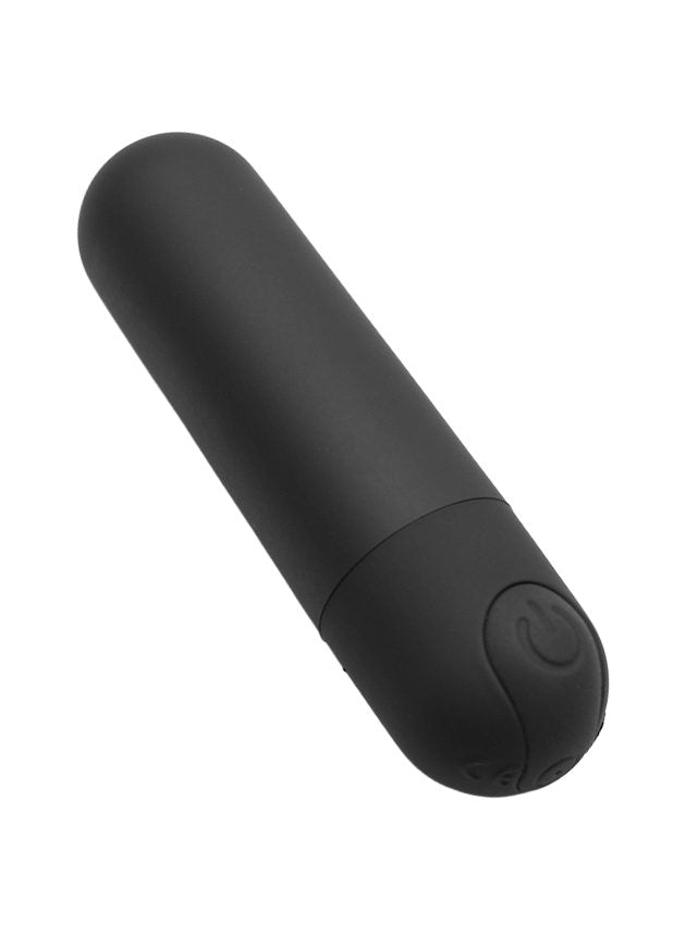 Basiks Rechargeable Bullet Vibrator With Remote Control (black-n-3)