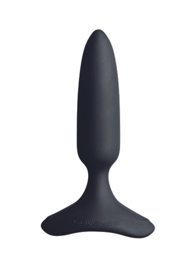 Lovense Hush 2 Bluetooth Remote Controlled Wearable Butt Plug (black-1 in-1)