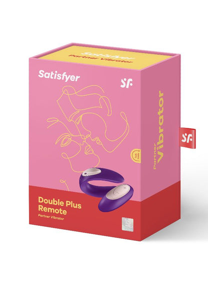 Satisfyer Double Plus Remote Partner Vibrator (n-n-3)