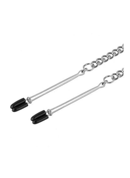 Obei Seduce Me Adjustable Nipple Clamps With Chain (black-n-4)