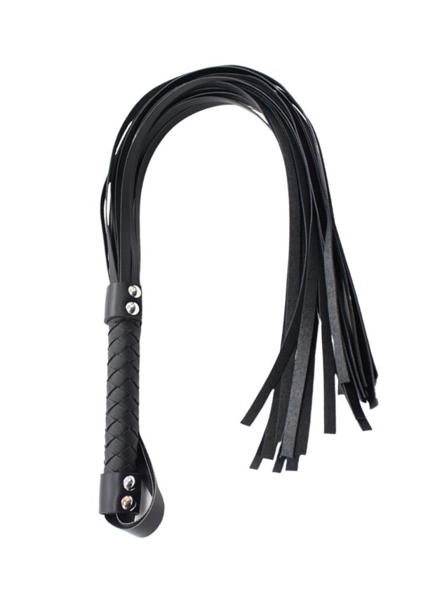 Obei Beginners Leather Flogger 75 Cm (black-75 cm-1)