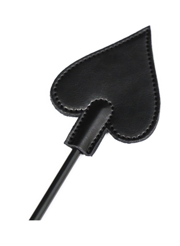 Obei The Admirer Leather Whip Heart (black-n-3)