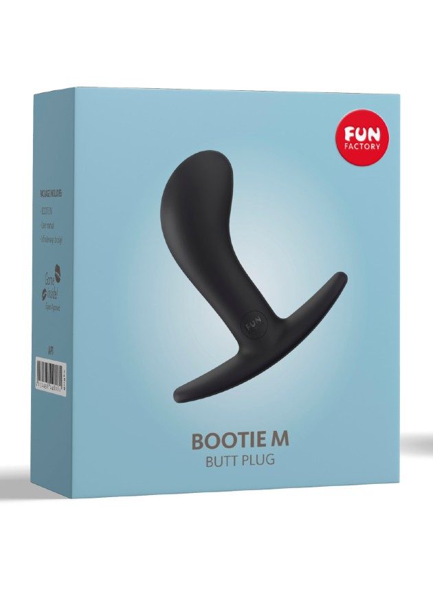 Fun Factory Bootie Medium Black Waterproof Butt Plug (black-medium-3)