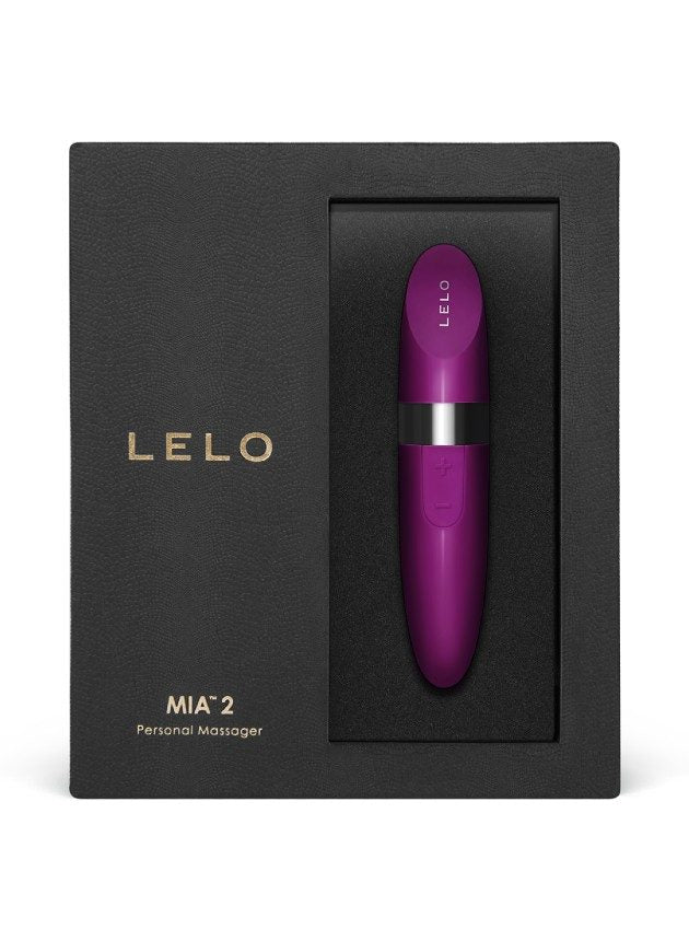 Lelo Mia 2 Deep Rose Rechargeable Clitoral Vibrator (deep rose-n-3)