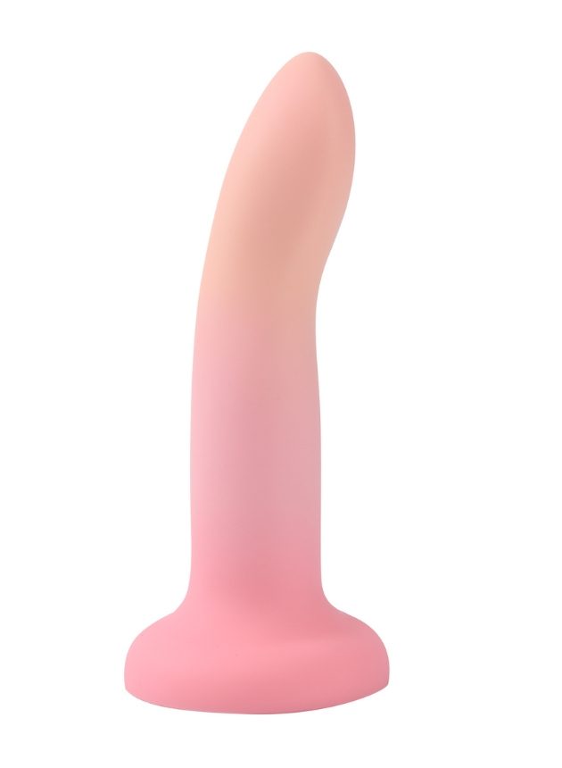 Dilly Hue Gradient Flexible Dildo Pink 16.5 Cm (pink-16.5 cm-1)