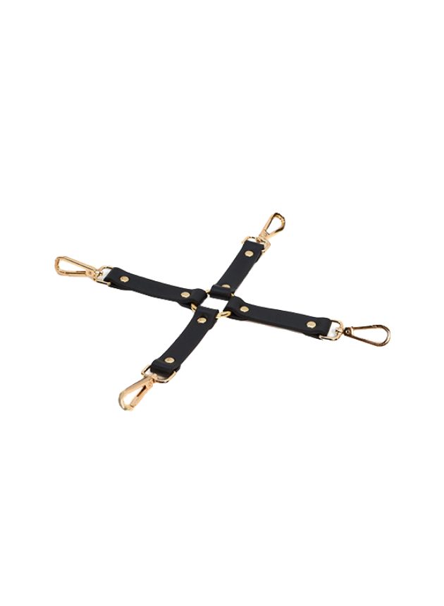 Obei Bound To Please Leather Bound Restraints (black-n-1)