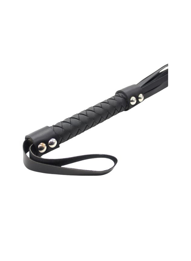 Obei Beginners Leather Flogger 75 Cm (black-75 cm-4)