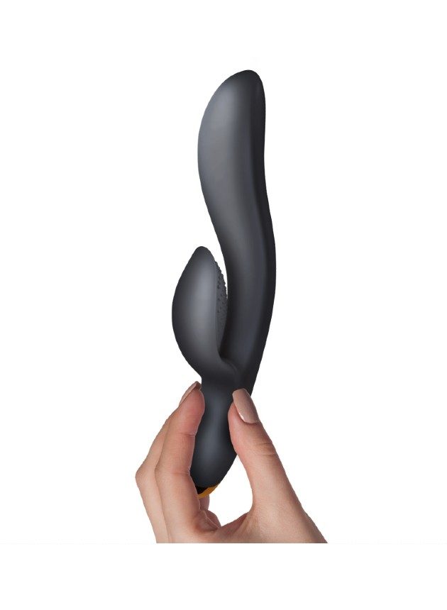 Rocks Off Regala Black 10 Speed A Spot Rabbit Vibrator (black-n-3)