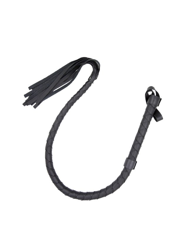 Obei The Dictator Leather Whip (black-n-2)