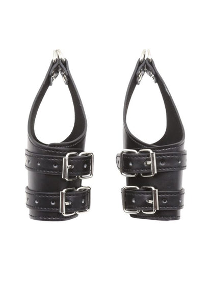 Obei Restrain Hanging Leather Manchettes (black-n-1)